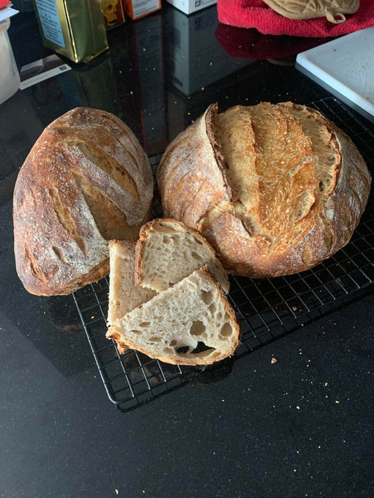 King Arthur Baking Sourdough Bread: Pain au Levain