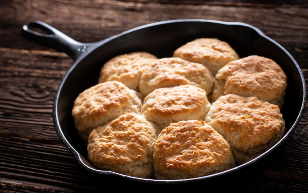 Dutch Oven Sourdough Biscuits