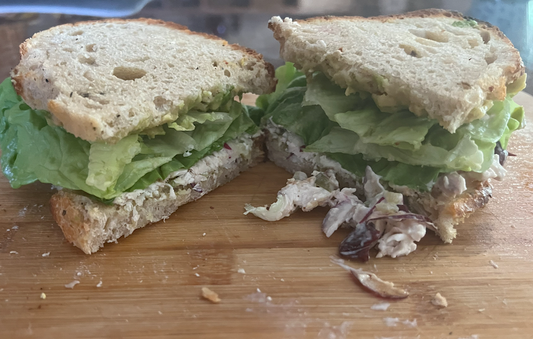 Chicken Salad on Abigail's Oven Garlic Rosemary