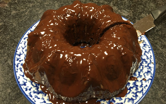 Sourdough Zucchini Chocolate Cake (Part III)