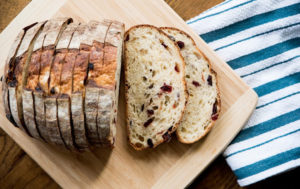 Cynthia’s Cranberry and Almond Sourdough