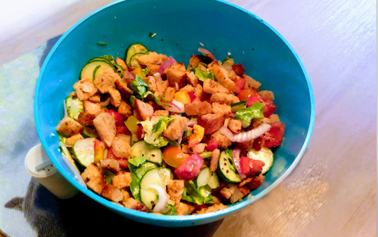 Panzanella Recipe: Italian Bread Salad with Marcona Almonds