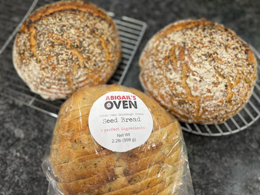 Toasted Seed Sourdough Bread