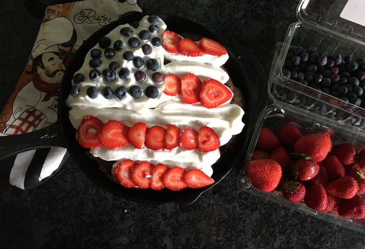 Sweet 4th of July Focaccia