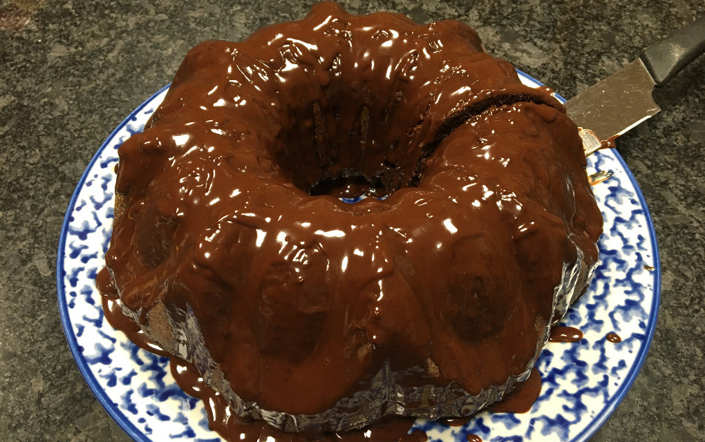 Sourdough Zucchini Chocolate Cake (Part III)