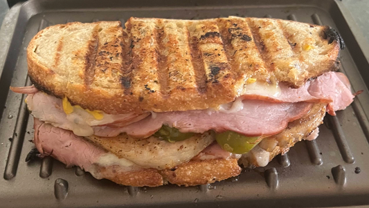 The Cuban Sandwich on Garlic Rosemary Sourdough