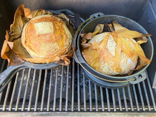 How to Bake Sourdough Bread in a Barbeque