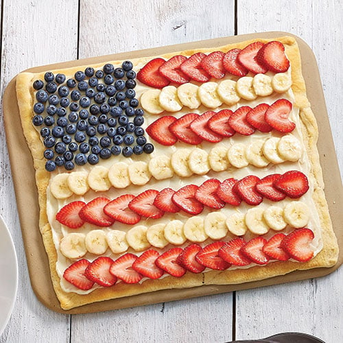 Sourdough Holiday Cookie American Flag Dessert