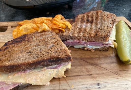 The Reuben on Abigail's Oven Jewish Rye