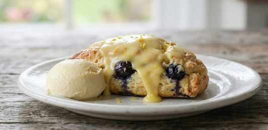 Lemon Blueberry Sourdough Scones—My New Obsession!