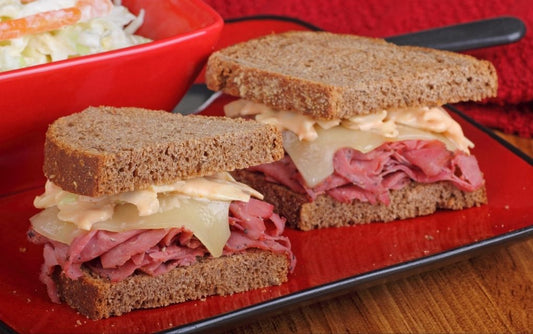 The Rachel—a Pastrami Sandwich on Jewish Rye