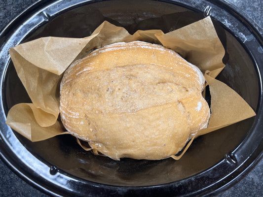 Beat the Heat with Crock Pot Baked Sourdough