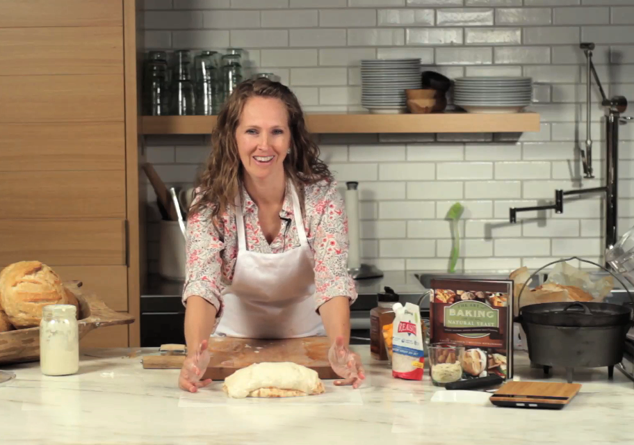 Martha Levie teaching sourdough at Abigail’s Oven